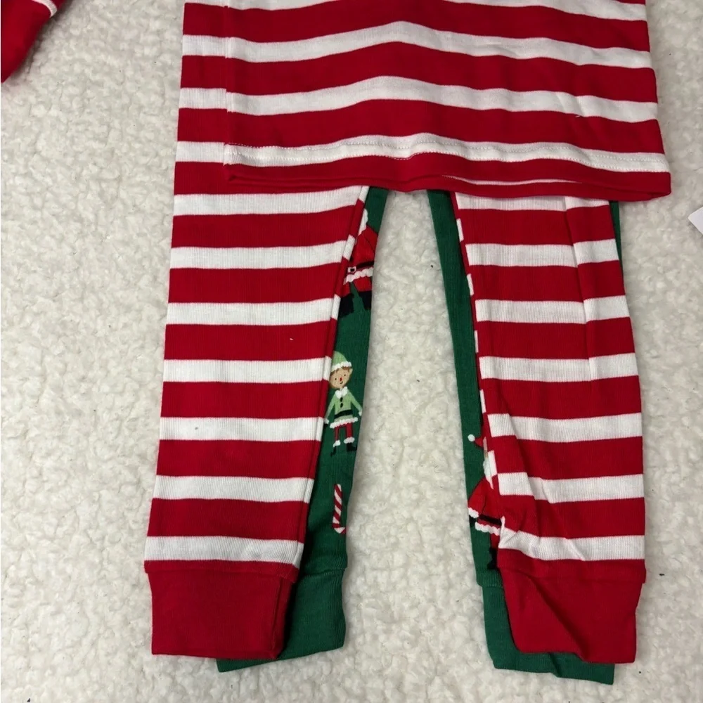 Carter’s Just One You Boys Santa Xmas 4 piece Pajama Set